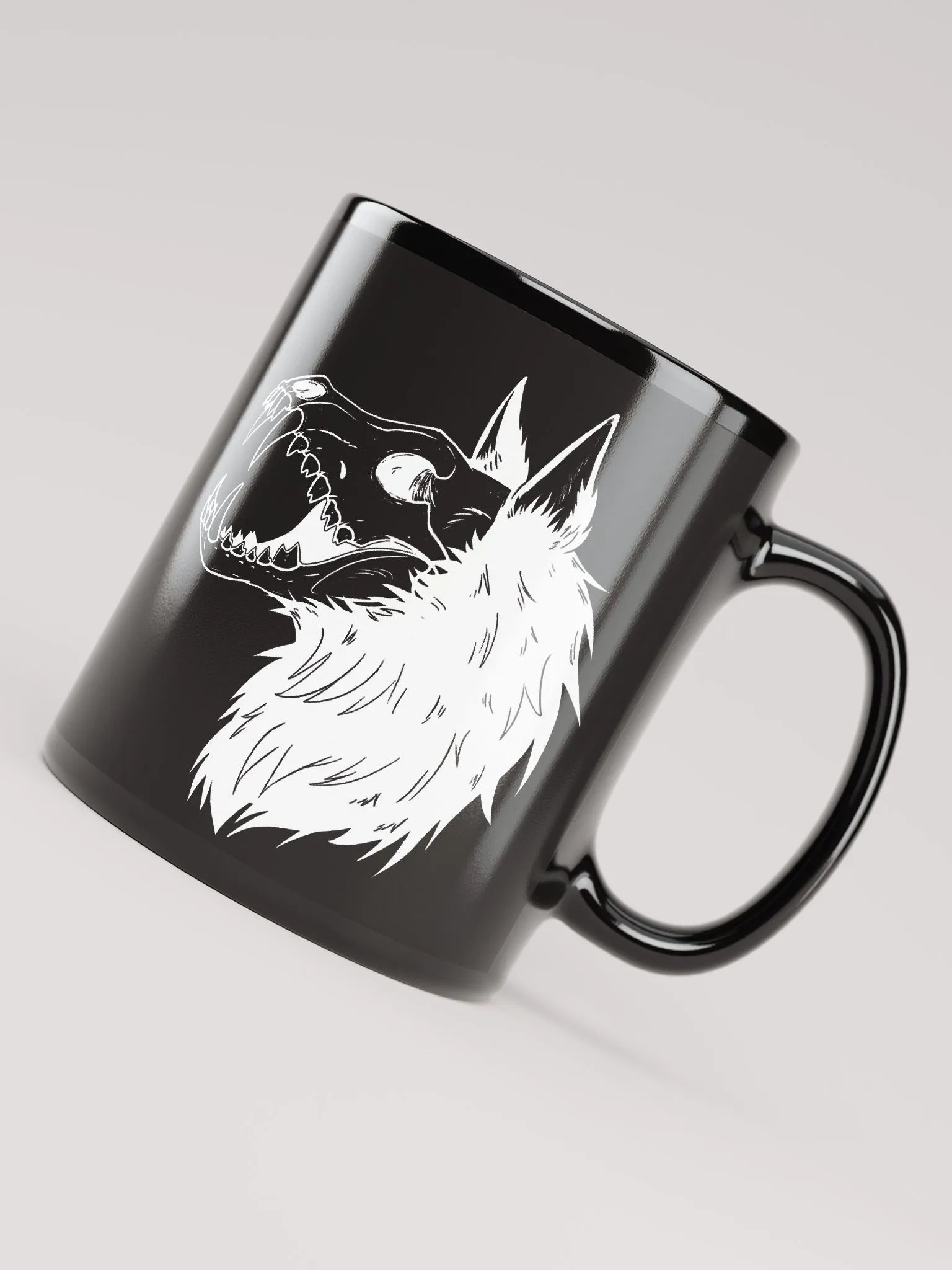 WOLF SKULL Mug Light Edition product image (4)
