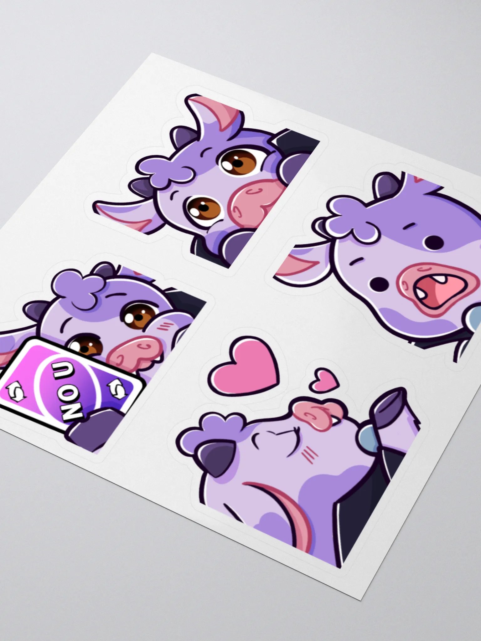 Vampire Cow Stickers product image (3)