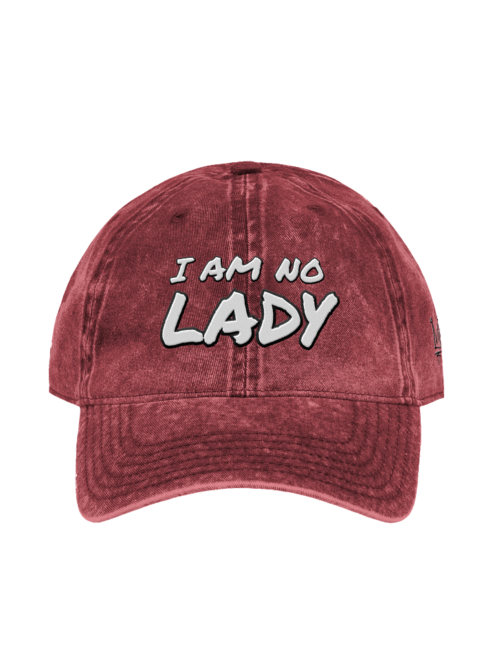 "I AM NO LADY" Cap product image (1)