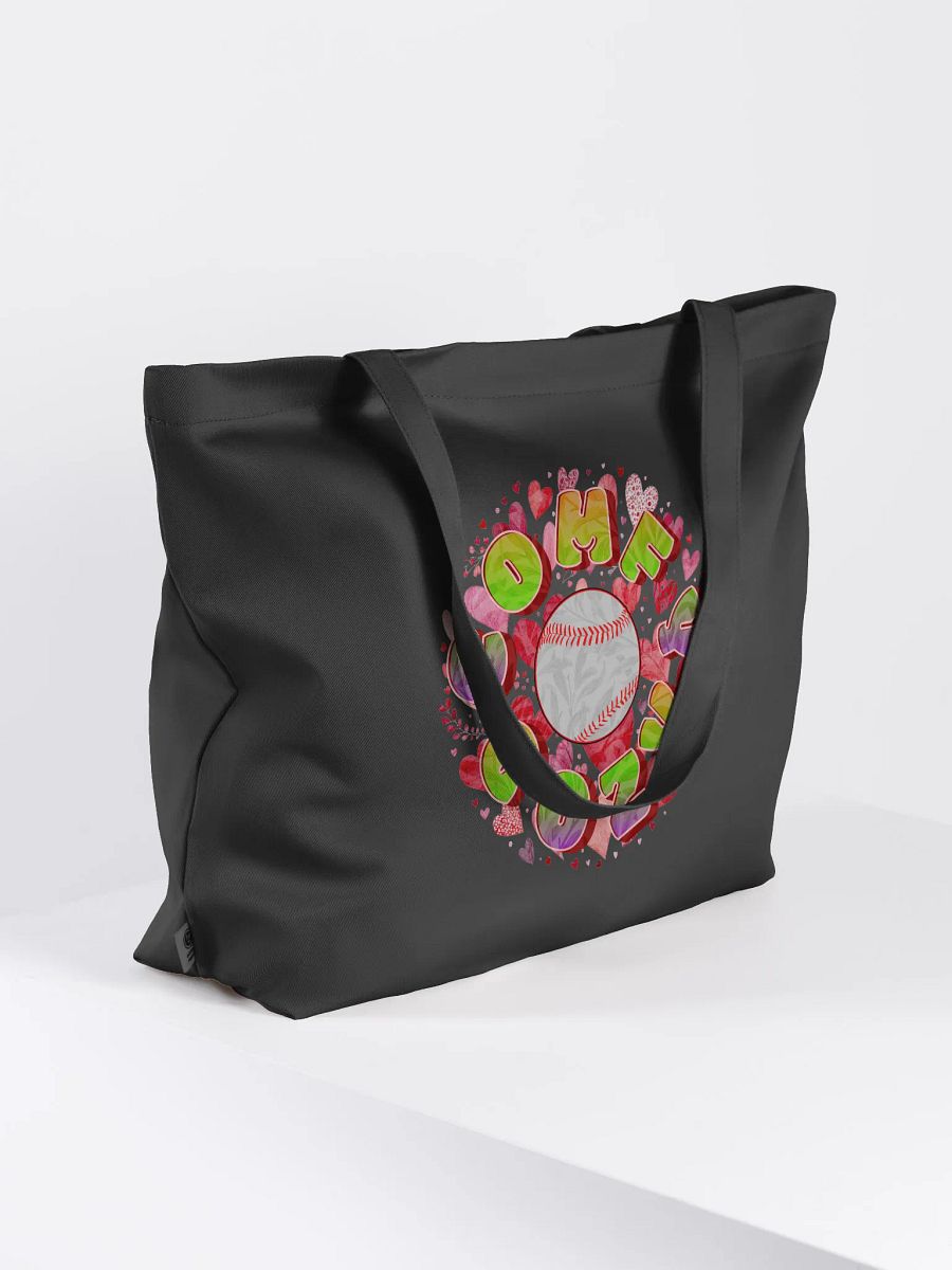Comfy Cozy Baseball Love Organic Tote product image (1)