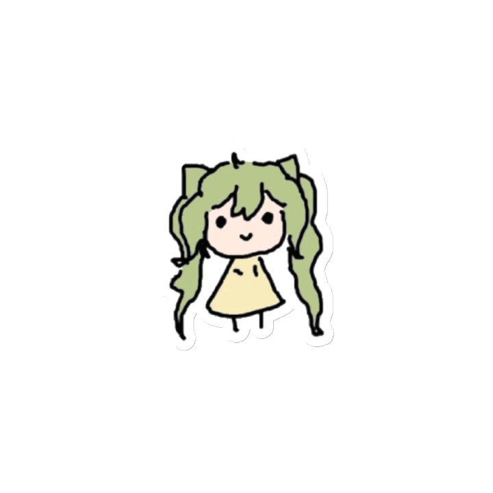 Doodle Ina Magnet product image (1)