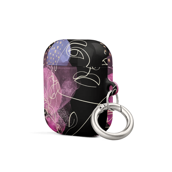 Whimsical Faces & Flora AirPods® Case gift for moms friends sons daughters product image (6)