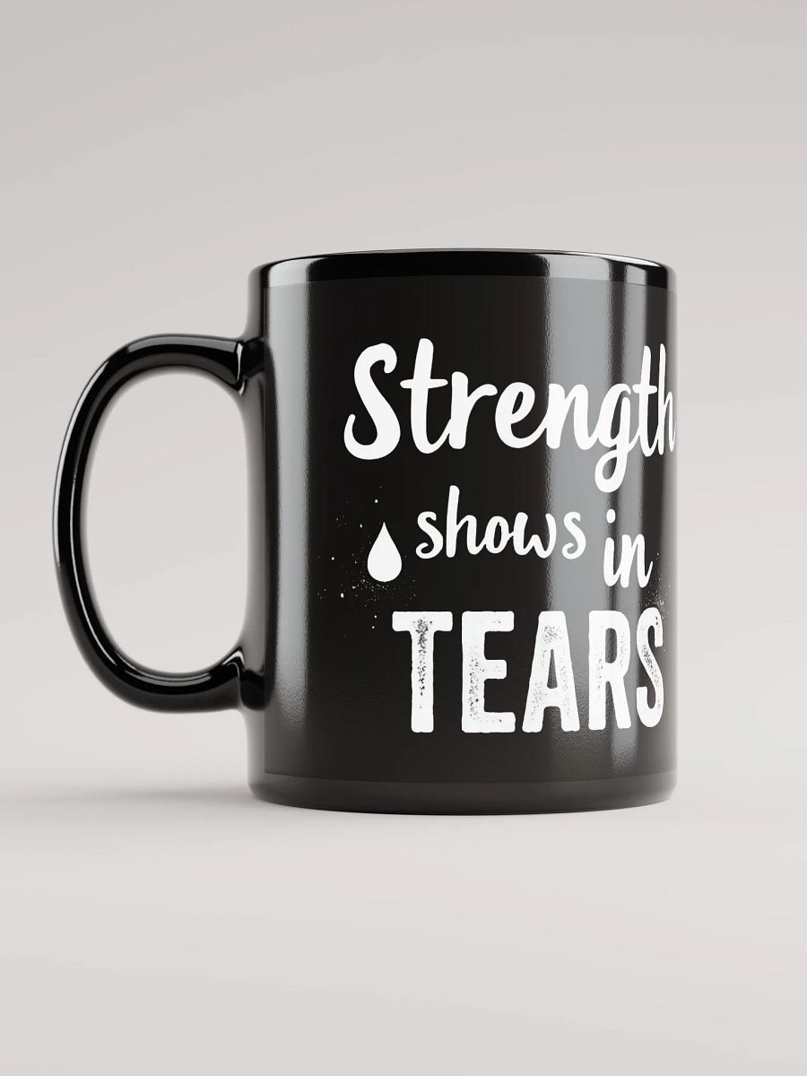 Strength Shows in Tears  – The Johnny Depp Inspired Mug That Empowers You to Embrace Vulnerability and True Courage product image (6)
