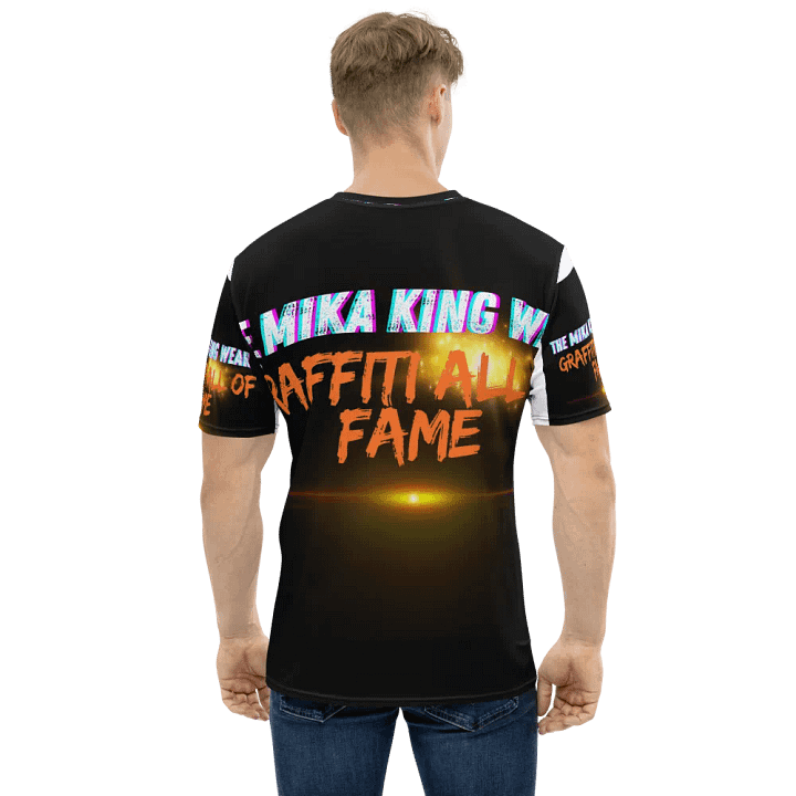 Camiseta The Mika King Graffiti All Of Fame Camiseta cuello redondo estampado integral product image (1)