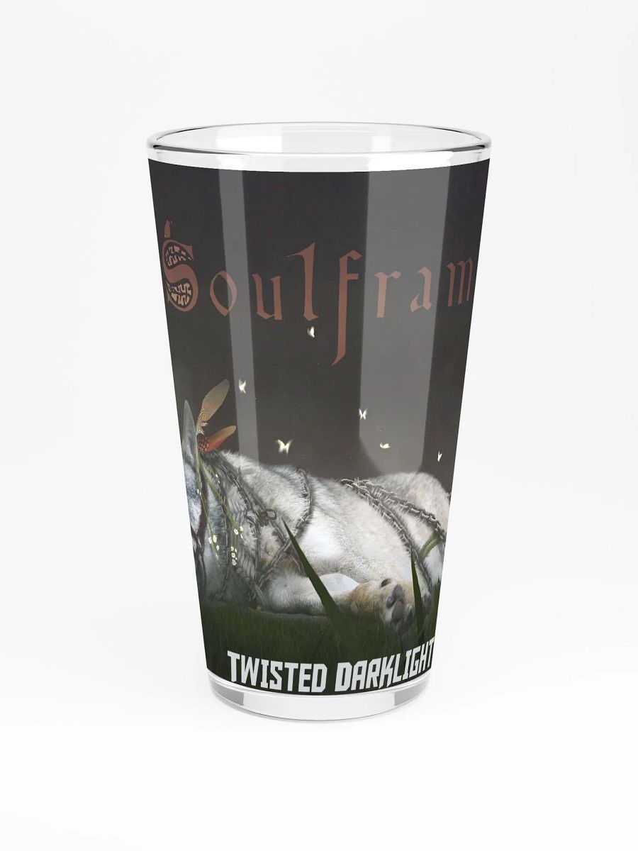 Soulframe: The Omen Wolf known as Orengall - shaker pint glass product image (5)