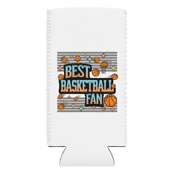 Best Basketball Fan Swish Coozie Can Cooler product image (1)