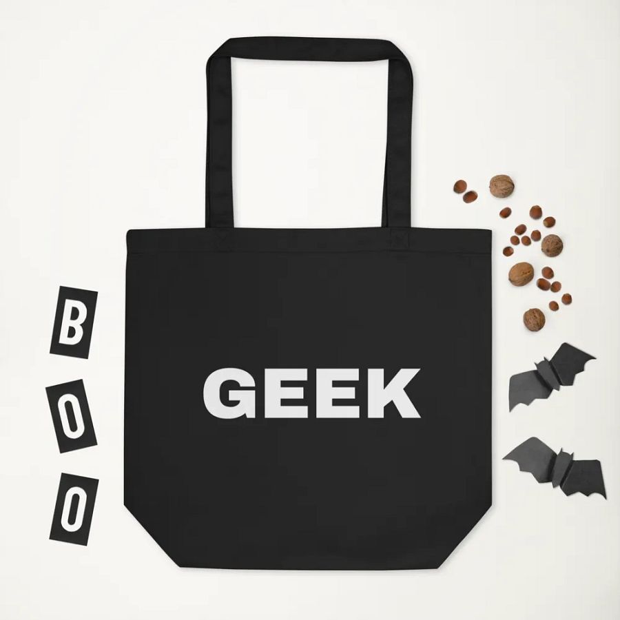 Geek tote bag (bold) product image (3)
