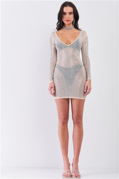Rhinestone dress product image (3)