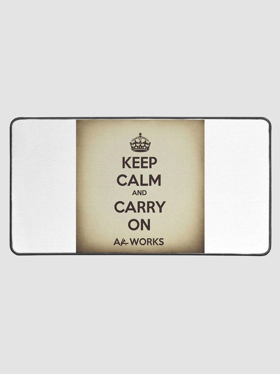 Keep Calm Deskmat product image (1)