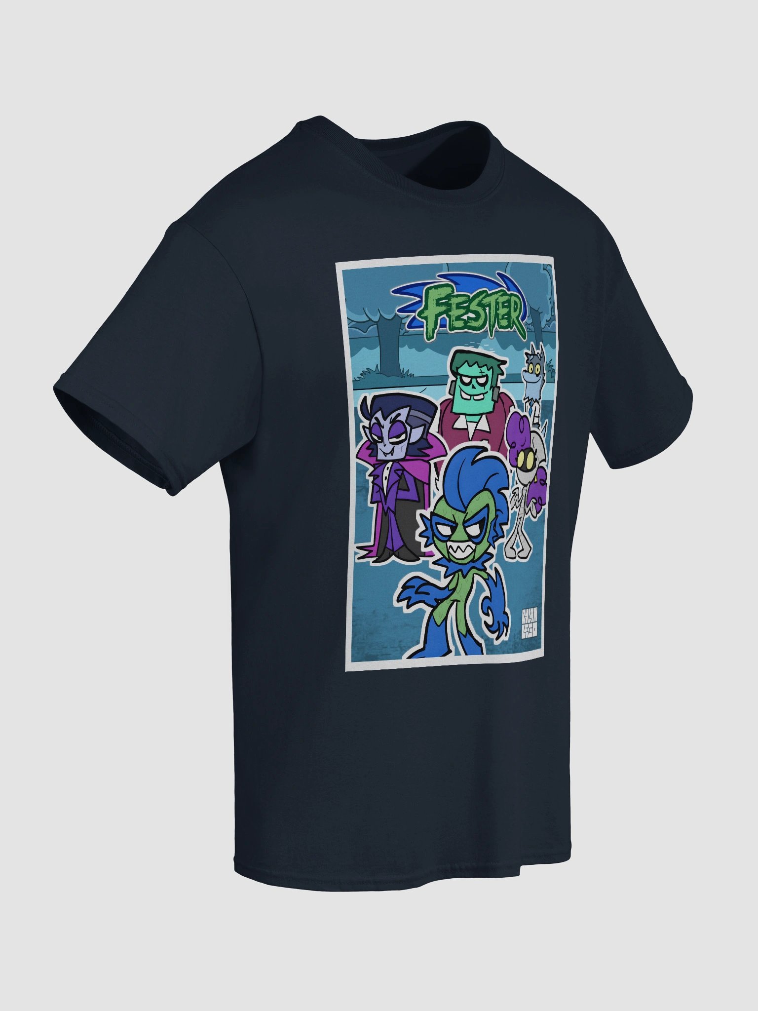 Fester - Spooky Friends T-Shirt product image (6)