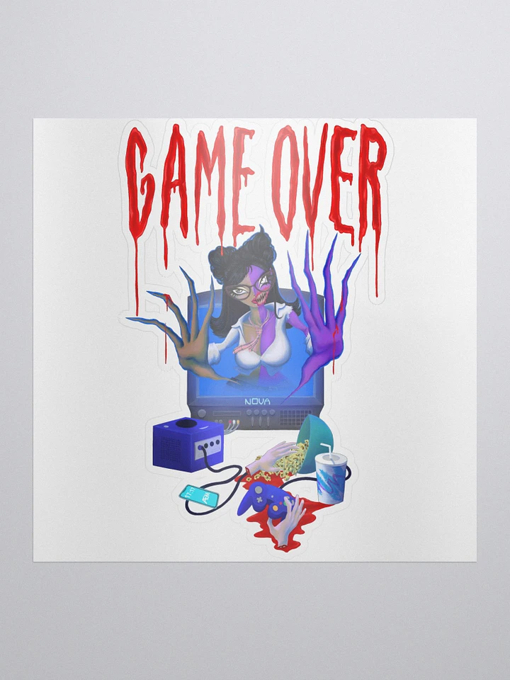 Game Over Sticker product image (1)