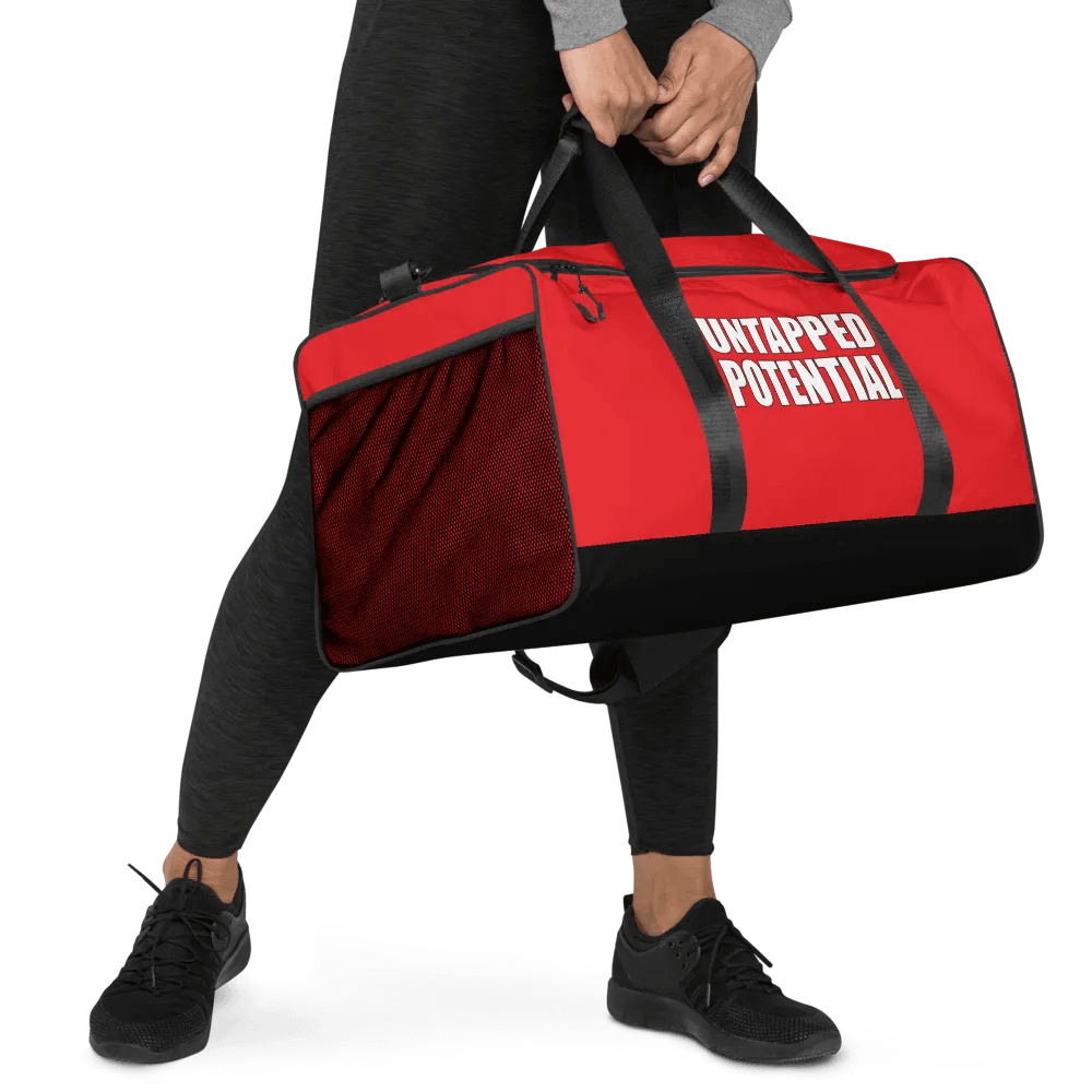 Untapped Potential Red Duffle Bag product image (5)