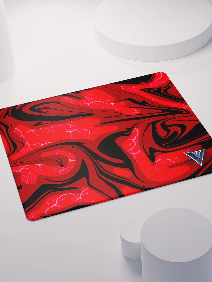 Black x Red Mouse Pad product image (4)