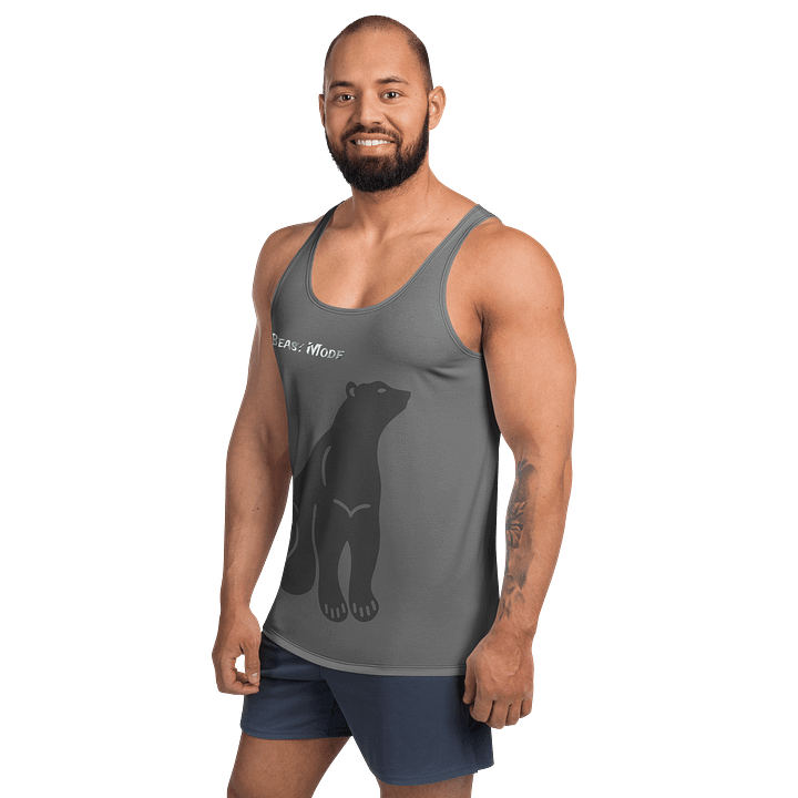 Beast Mode Bear Tank Top product image (2)