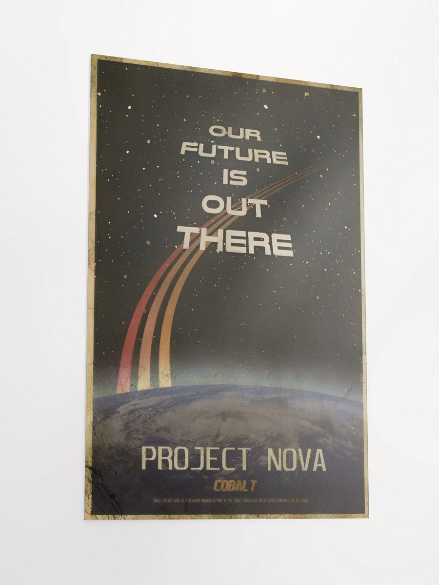Cobalt Project Nova Framed Poster product image (2)