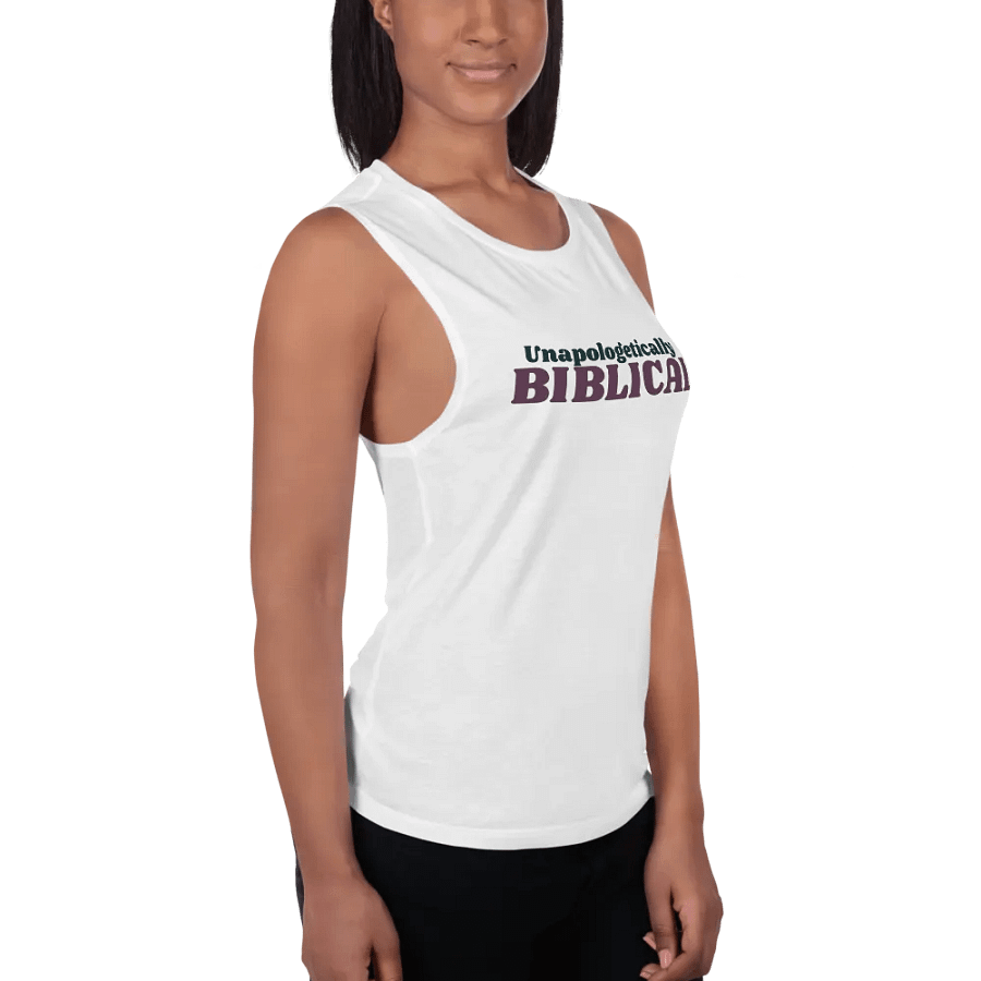 Women's Tank Top: Unapologetically Biblical (more colors available) product image (3)