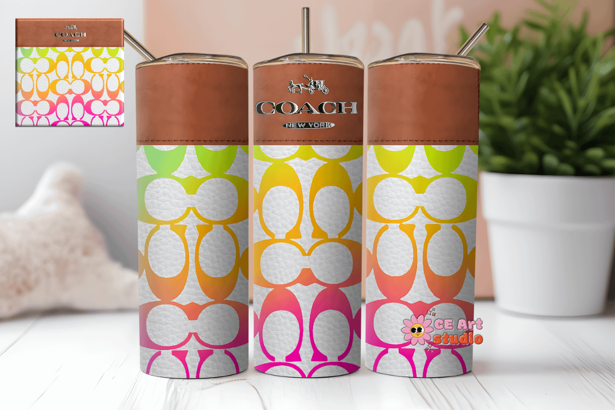 Handbag Rainbow Tumbler Wrap product image (1)