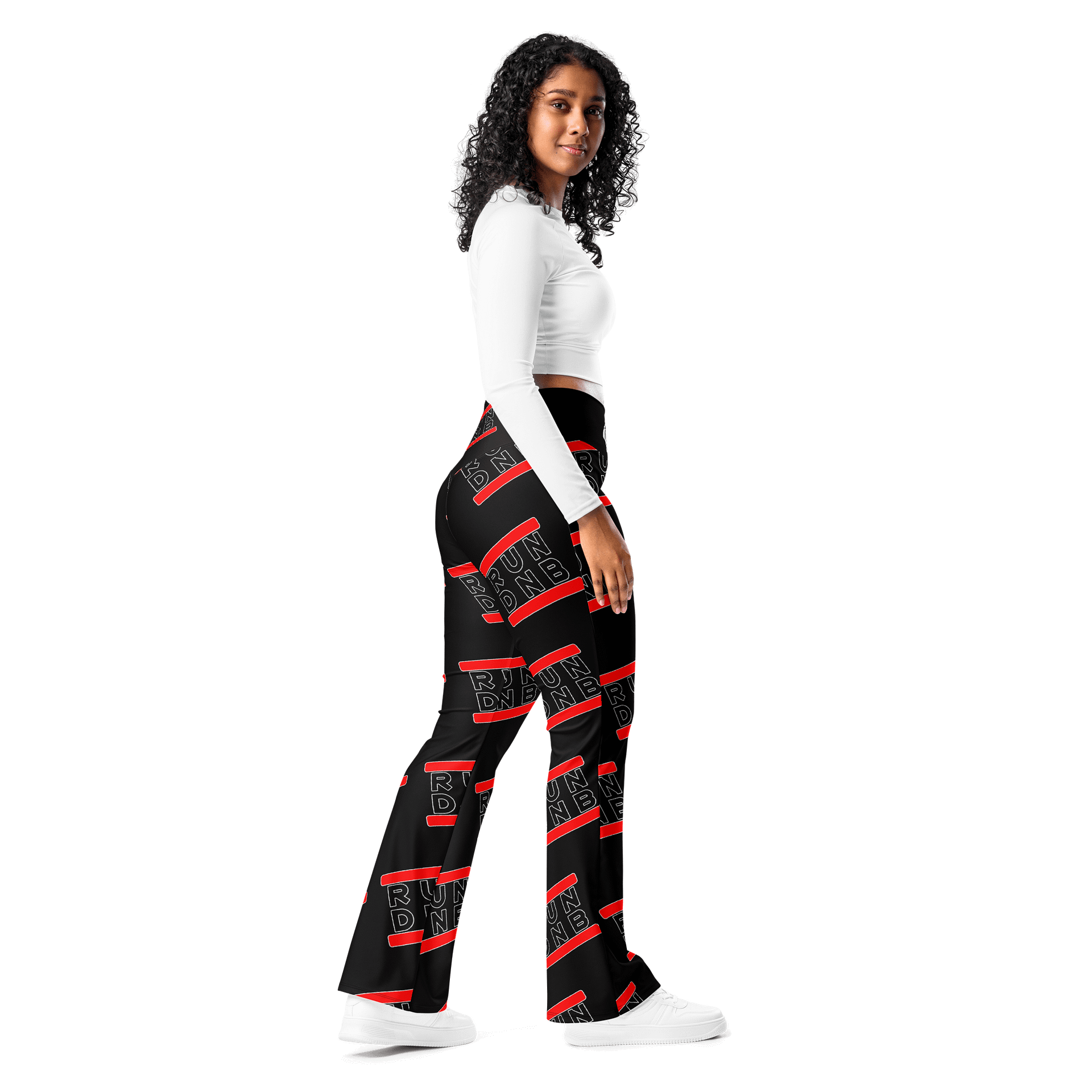 Run DNB All-Over Flare Leggings product image (7)
