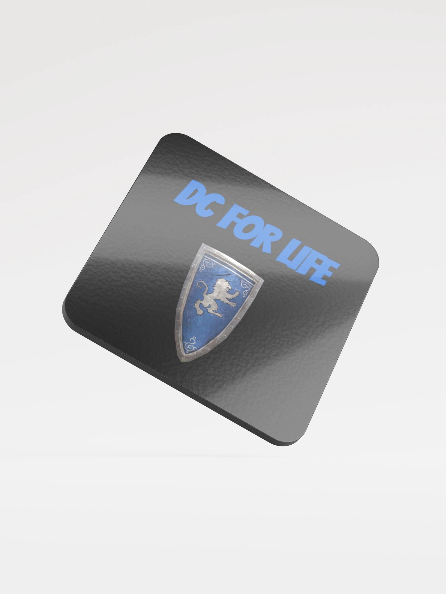 Lion Crest Glossed Coaster product image (1)