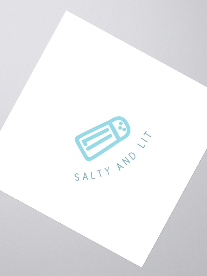Salty and Lit - Sticker product image (2)
