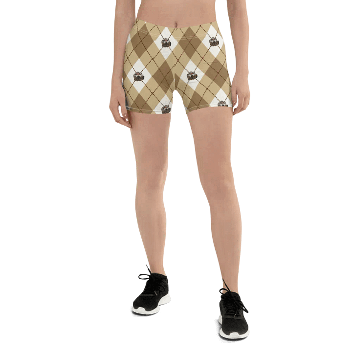 Sillyboi Argyle All-Over Print Shorts product image (1)