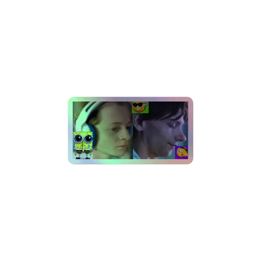 cool holo sticker product image (1)