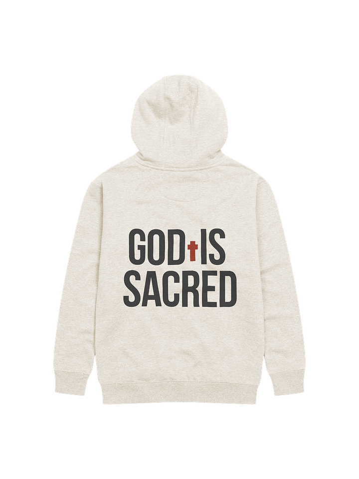 GOD IS SACRED HOODIE (Light) product image (2)