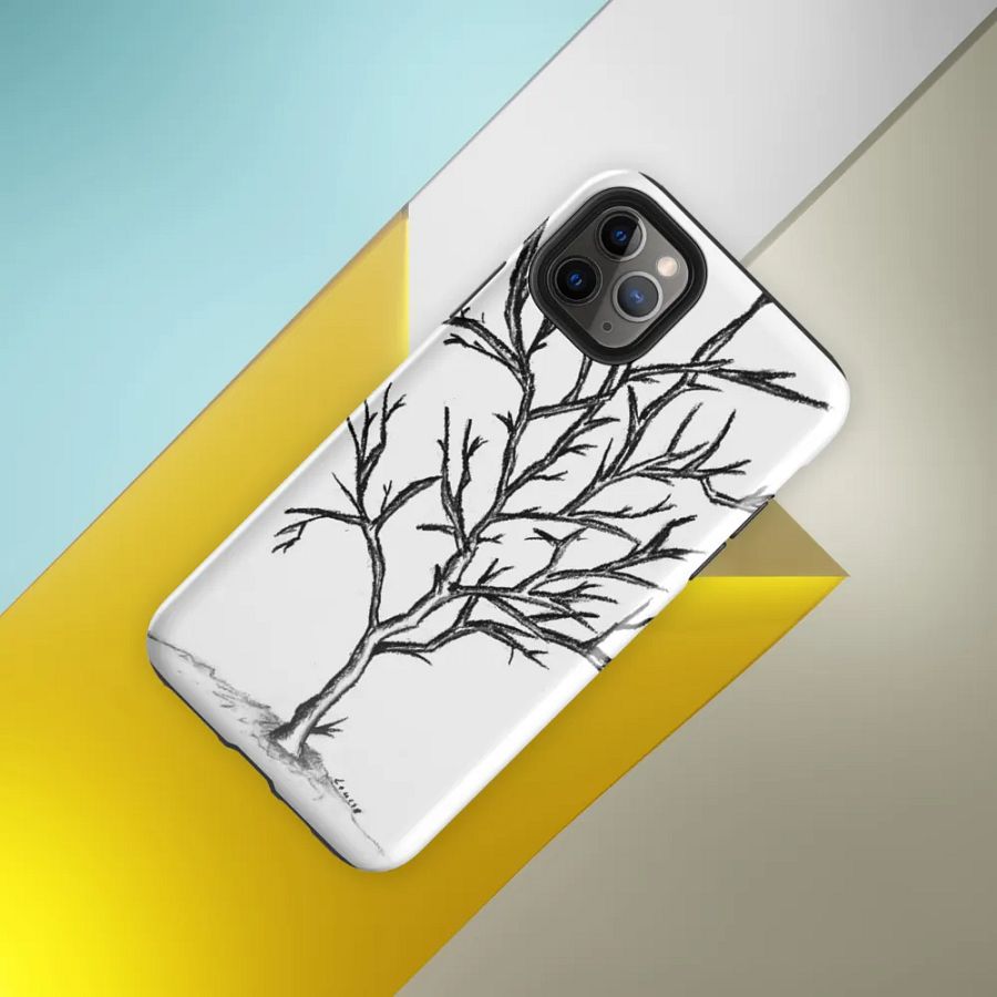 Charcoal Tree iPhone® Tough Case product image (40)