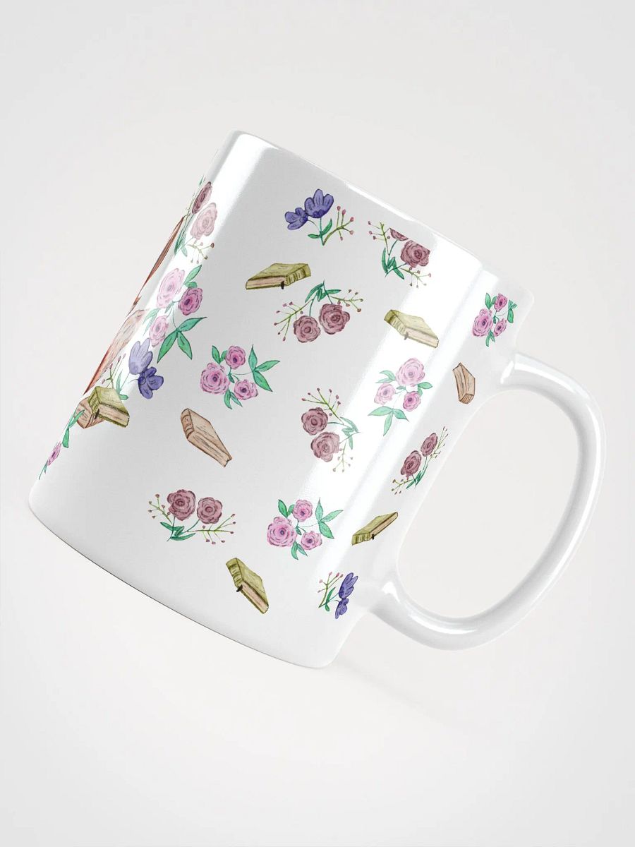 Book Smart Fox 11 oz white mug product image (5)