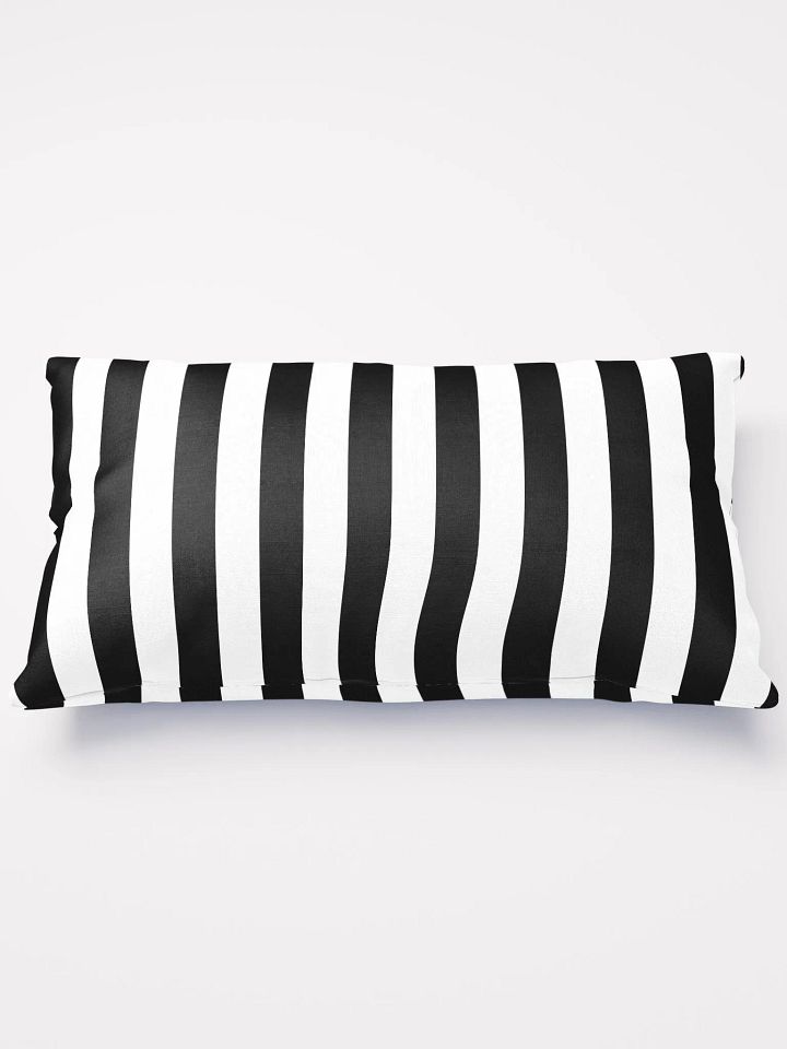 Black And White Stripe Pillow product image (1)