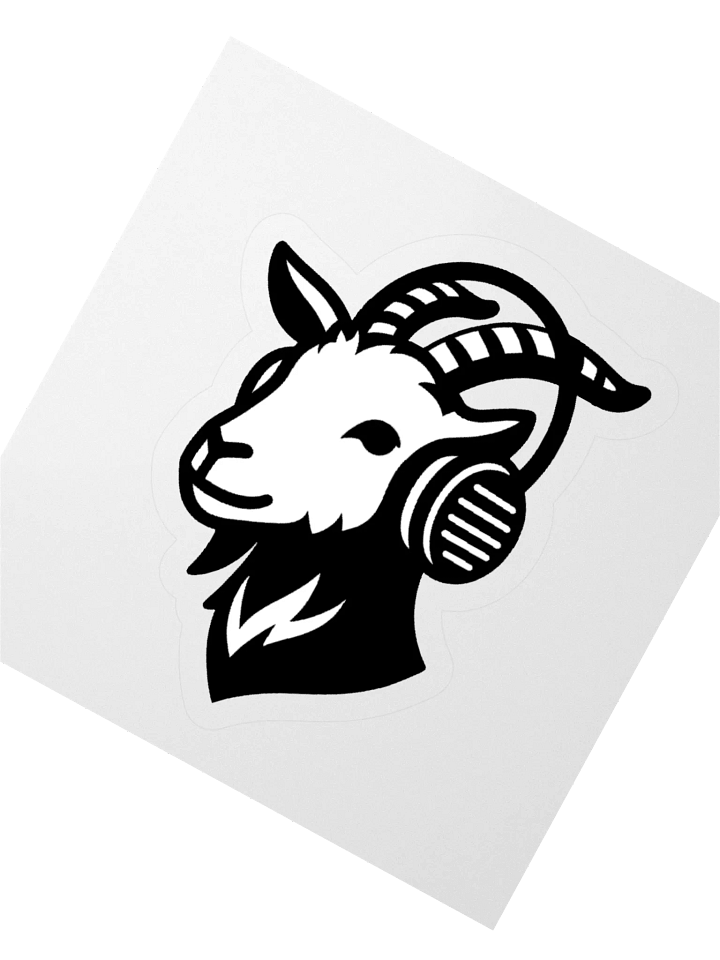 GOAT Kiss-Cut Sticker product image (6)