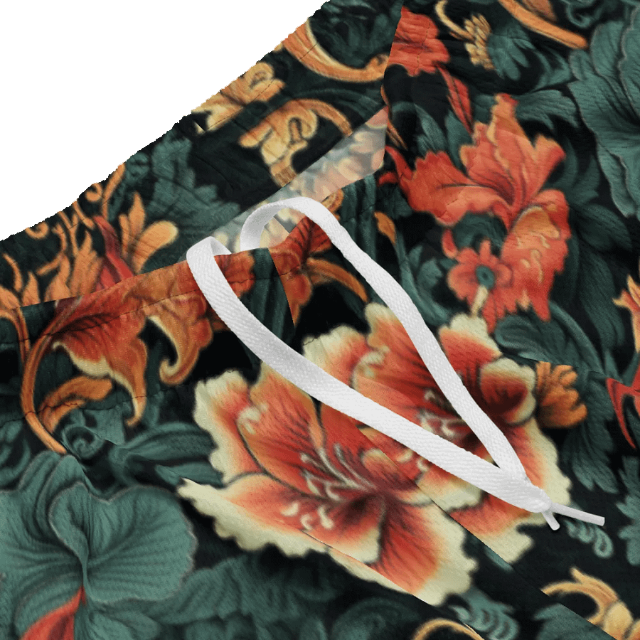 Sunset Flowers | Recycled Unisex Mesh Shorts product image (7)