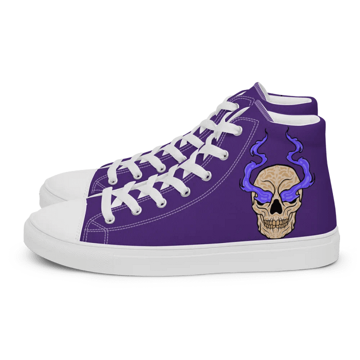 Women's Ethereal Flame Skull High Tops product image (1)