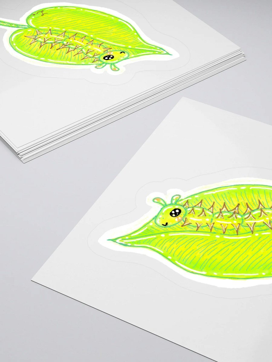 Whimsical Caterpillar Kiss Cut Stickers product image (14)