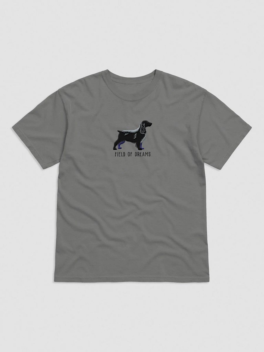 Field of Dreams T-Shirt(Embroidered) of a Field Spaniel(Black) product image (3)