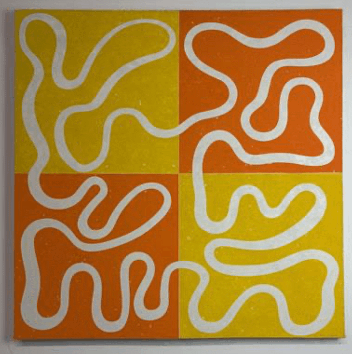 Big Daddy (2008) (36" x 36") Framed Original product image (1)