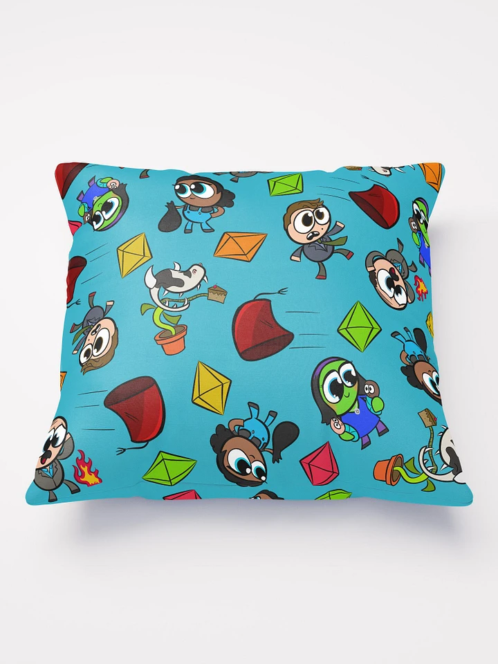 Lil' GluFriends and Flying Fez Pillow product image (1)