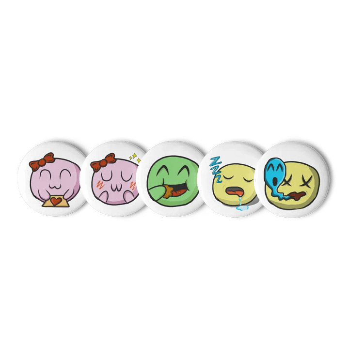 Dango OG Set - Pin Buttons product image (2)