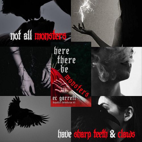 The Mountain Gods await. HERE THERE BE MONSTERS (Republica Helvetorum #1) is a gothic monster romance NOW AVAILABLE everywher...