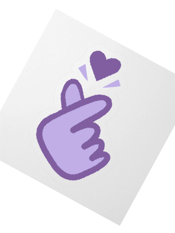 borahae sticker product image (2)