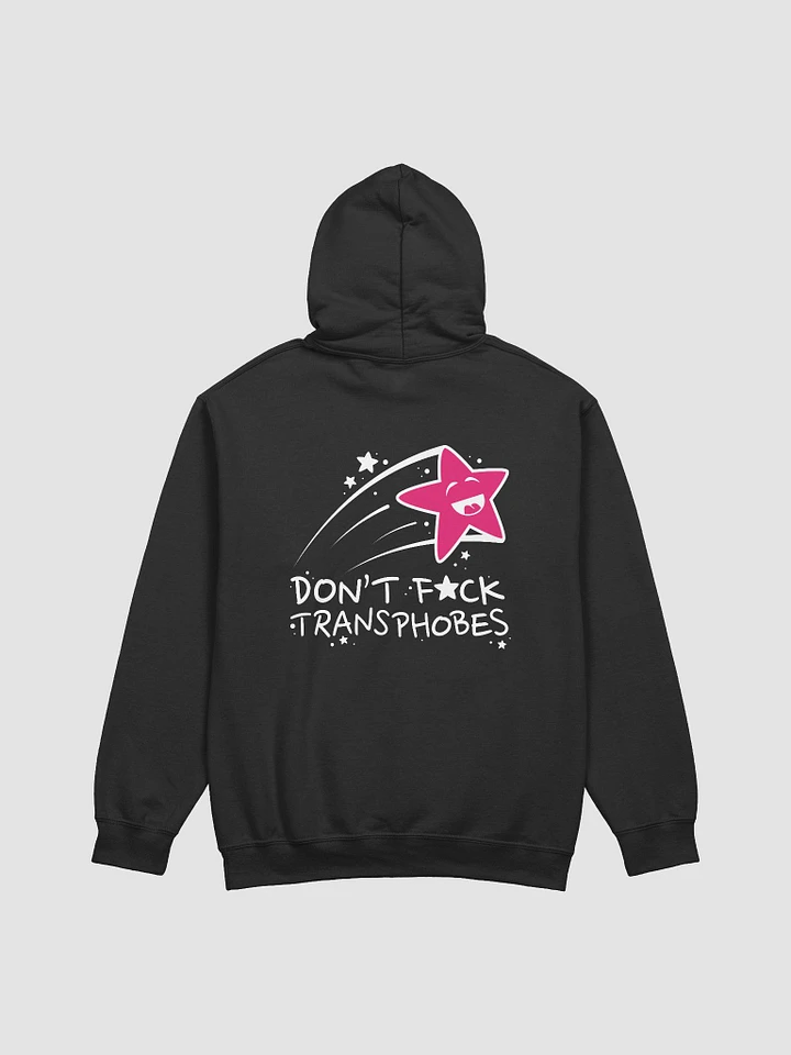 Don't F*CK Transphobes Hoodie - Pink product image (2)