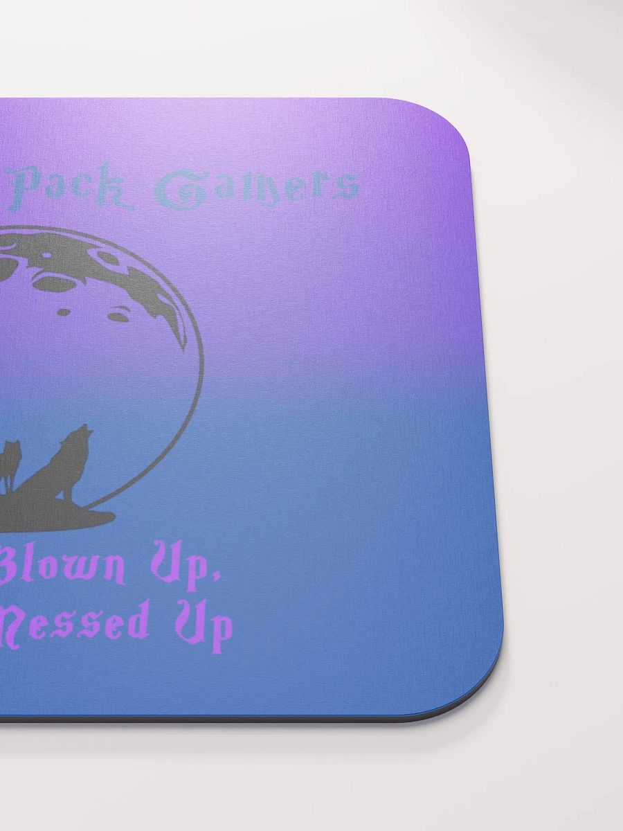 The Wolf Pack Gamers Gaming Motto Mousepad product image (5)