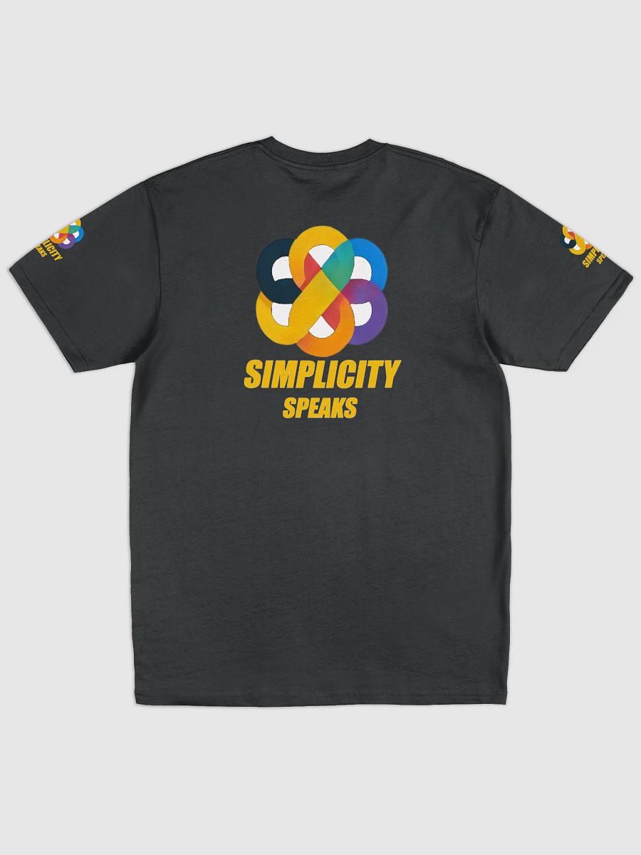 Simplicity Speaks Interwoven Tee product image (47)