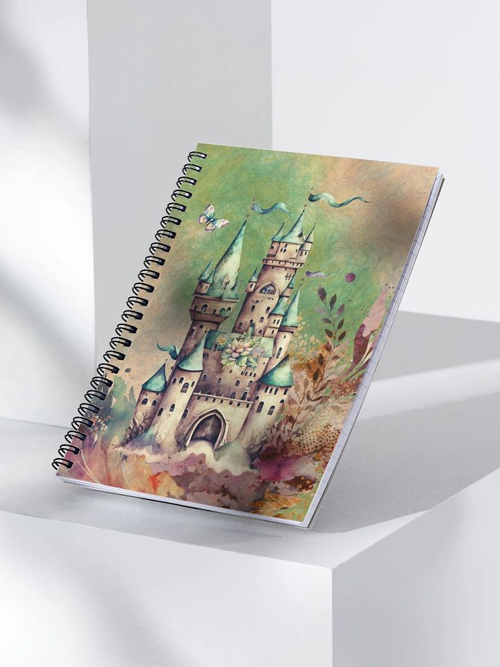 Magical Castle Watercolor Notebook product image (1)