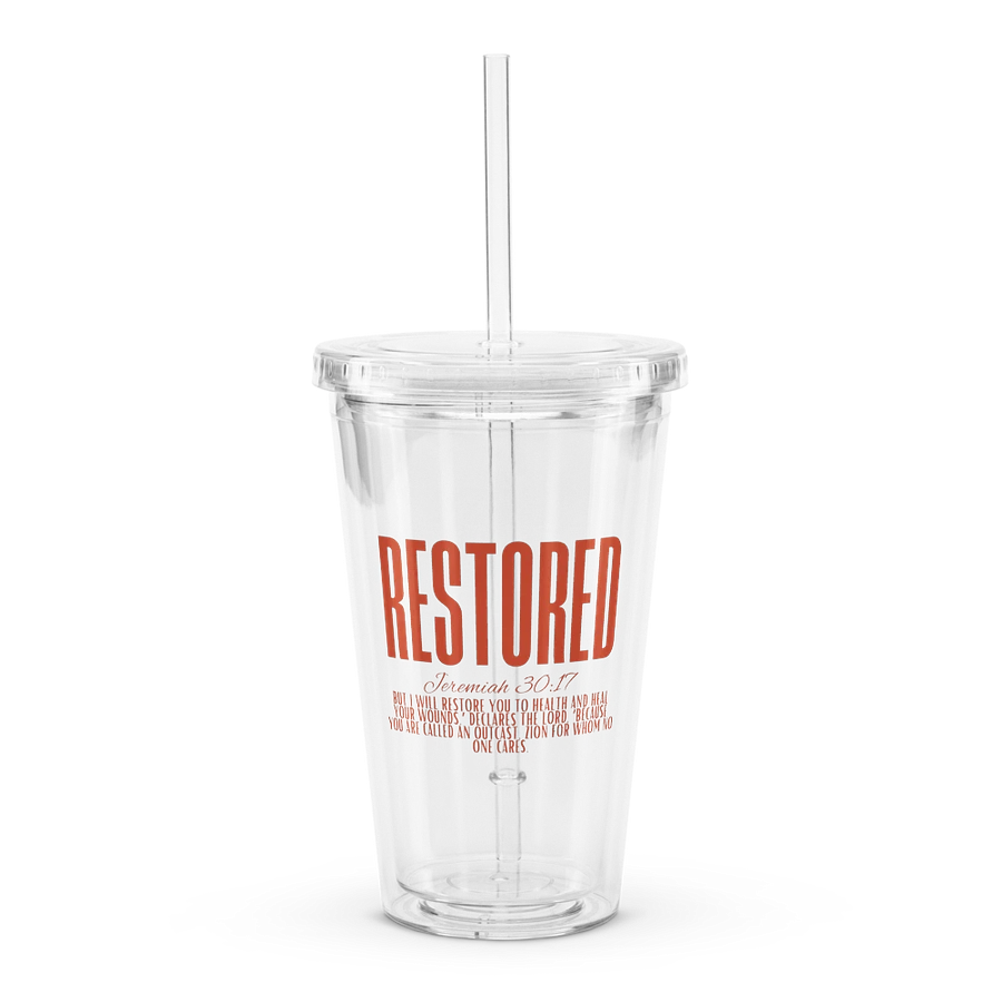 RESTORED- Jeremiah 30:17 Tumbler product image (1)