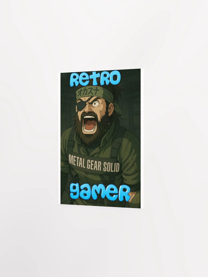 Retro Gamer Metal Gear Solid Poster product image (12)
