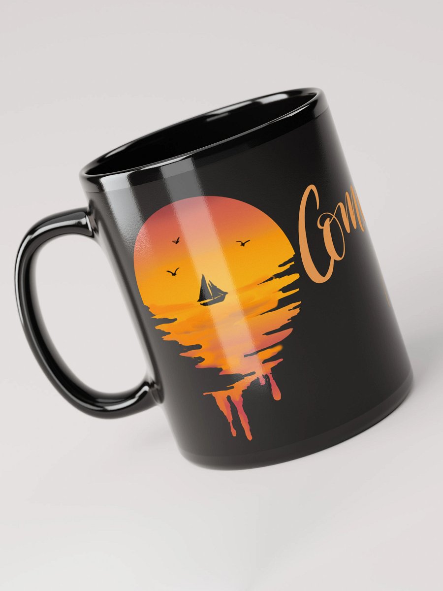 Come Sail Away Black Mug product image (5)