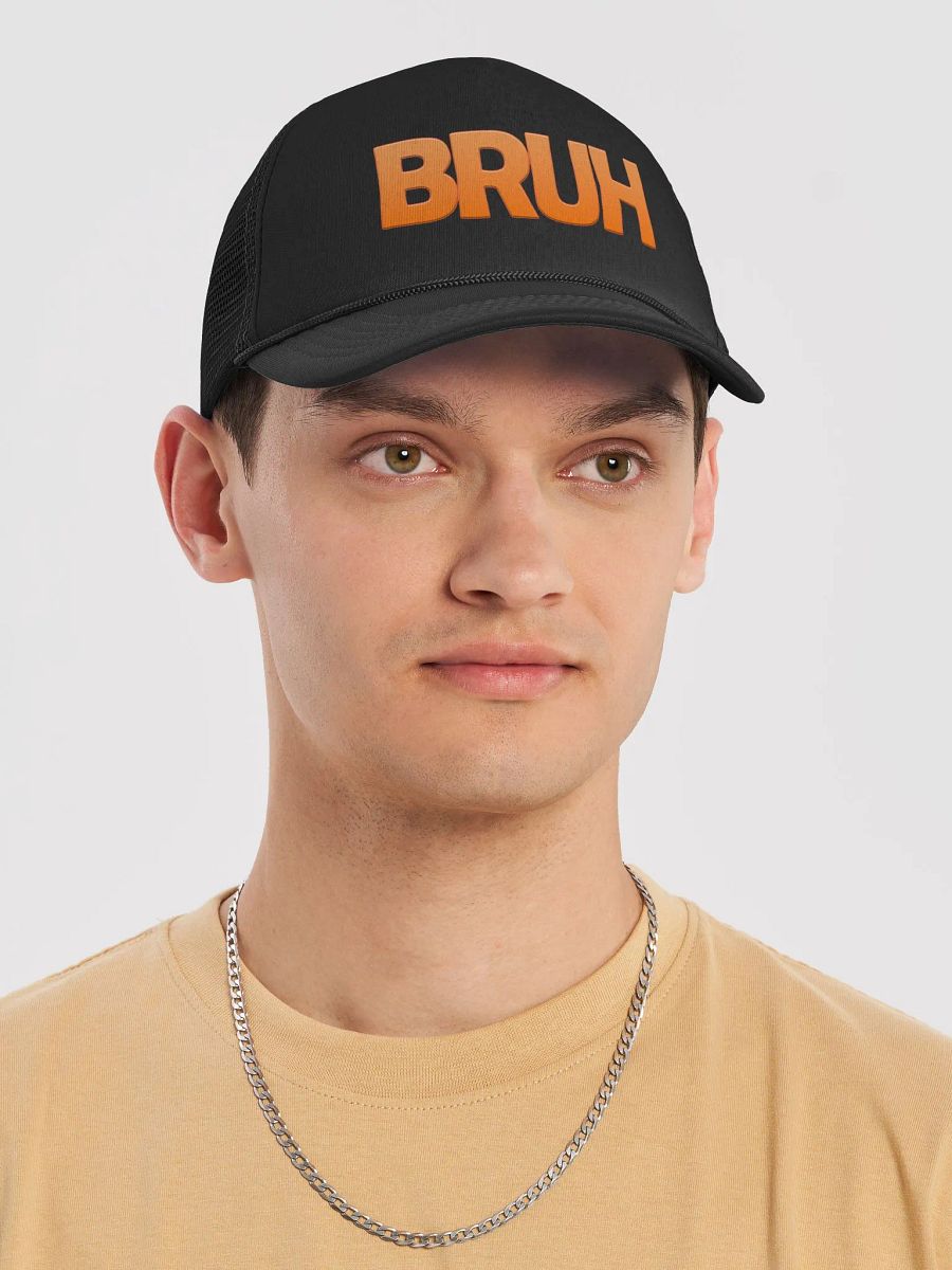 BRUH 3D Effect Trucker Hat product image (25)