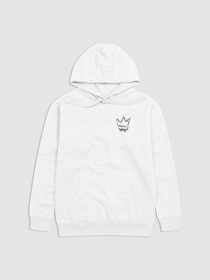 king Hoodie Wit product image (1)