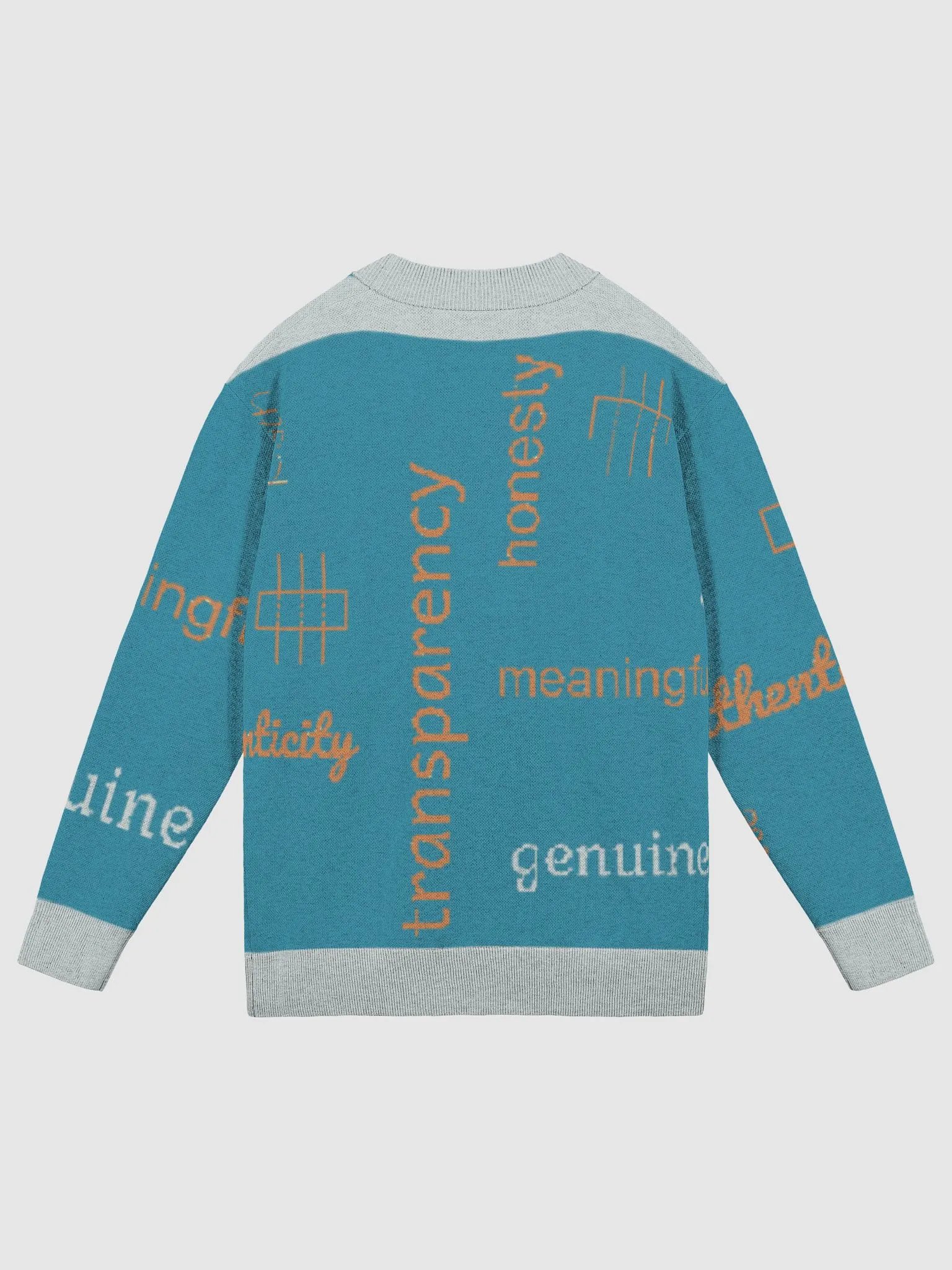 Transparency - Knitted Cardigan Without Pocket product image (2)